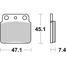 SBS Brakepads Ceramic
