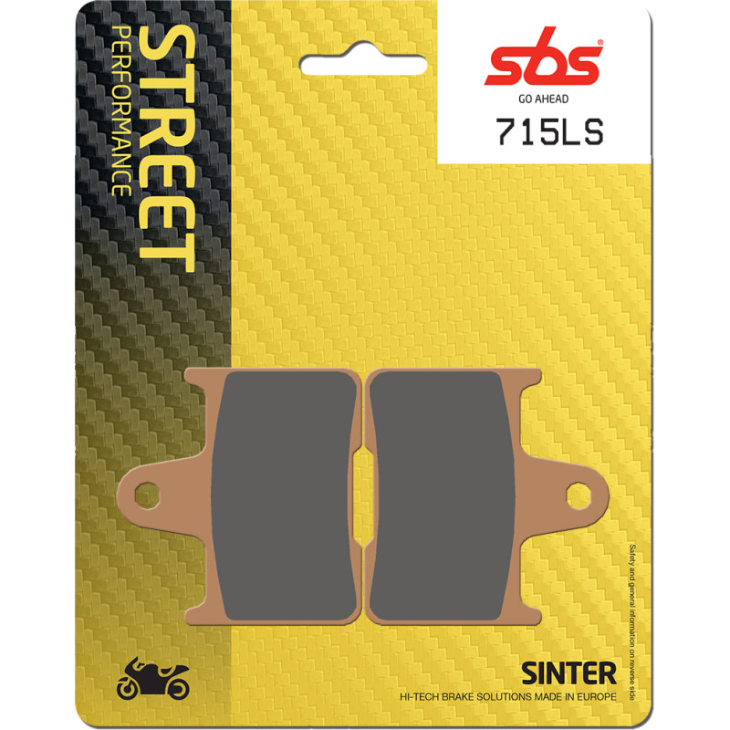 SBS Brakepads Sintered rear