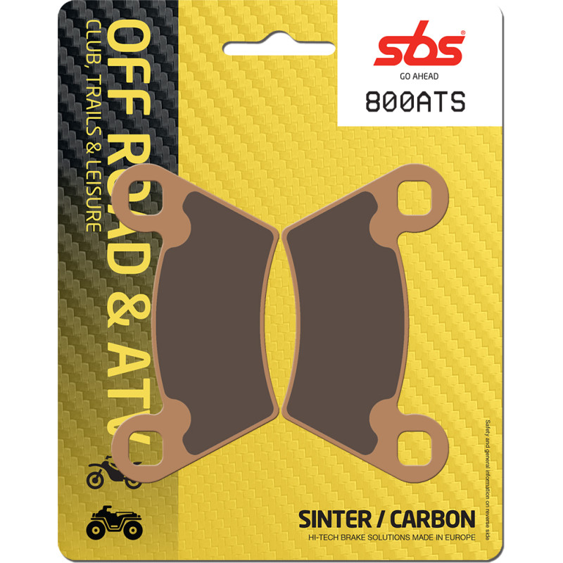 SBS Brakepads Sintered Atv