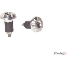 Puig Bar Ends Aluminium Race Universal C/Silver 13-18mm