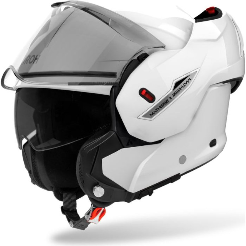 Airoh Helmet Mathisse II Color White Gloss