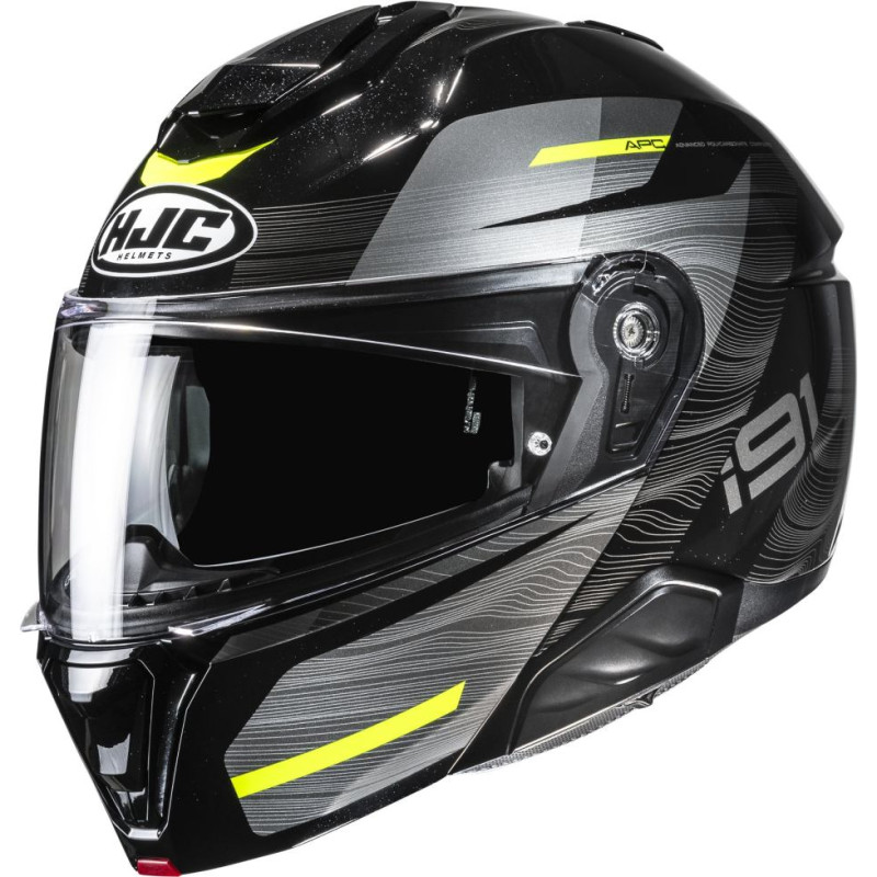 HJC Helmet i91 Dusk Black/Gray/Fluo Yellow MC3H