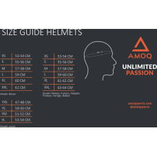 Amoq Friction Mips Helmet Black/Grey