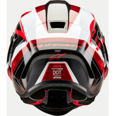 Alpinestars Helmet Supertech R10 Team Black/Carb/Red/White