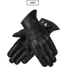 Rebelhorn RUNNER WOMEN BLACK MOTORCYCLE GLOVES WXS