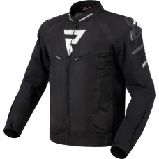 Rebelhorn VANDAL BLACK WHITE TEXTILE MOTORCYCLE JACKET