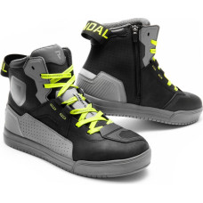 Rebelhorn VANDAL 2 GREY FLUO YELLOW MOTORCYCLE BOOTS