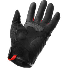 Rebelhorn CORE BLACK RED MOTORCYCLE GLOVES