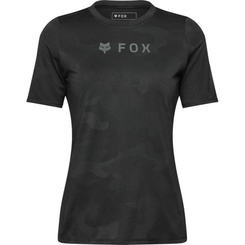 FOX BICYCLE SHIRT FOX LADY RANGER TRU DRI SS JERSEY BLACK