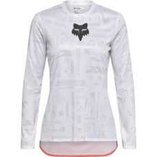 FOX BICYCLE SHIRT LONG-SLEEVED FOX LADY RANGER LUNAR SE WHITE
