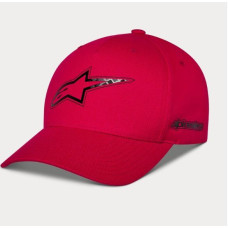 Alpinestars Hat Carbon Fiber Snapback Red One Size