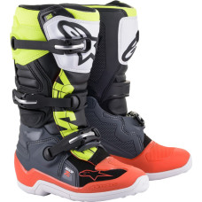 Alpinestars Boot Tech 7s junior Gr/Red/Yel Fluo