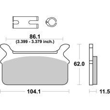 SBS Brakepads Ceramic
