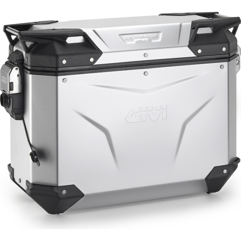 Givi Trekker Outback EVO Anodized Alu side-case Right 37ltr sold without lock