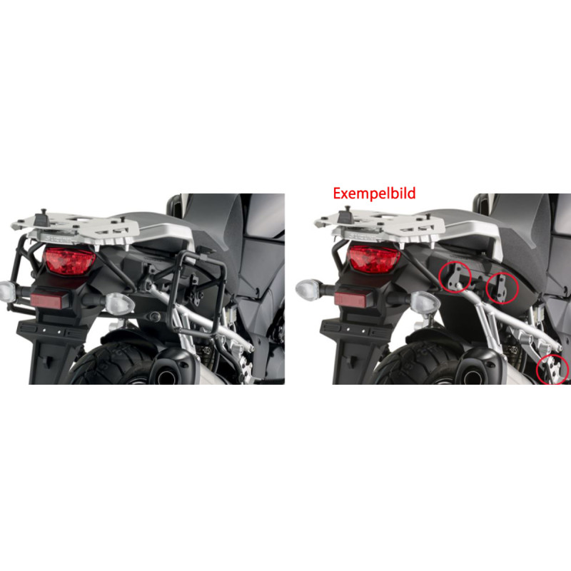 Givi Rapid release tubular side-case holder for MONOKEY&reg; cases