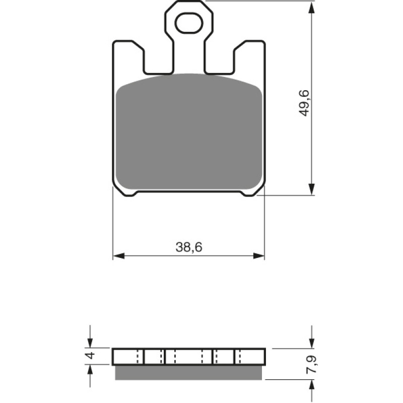 Goldfren Brake Pads 200 Ceramic Carbon S3