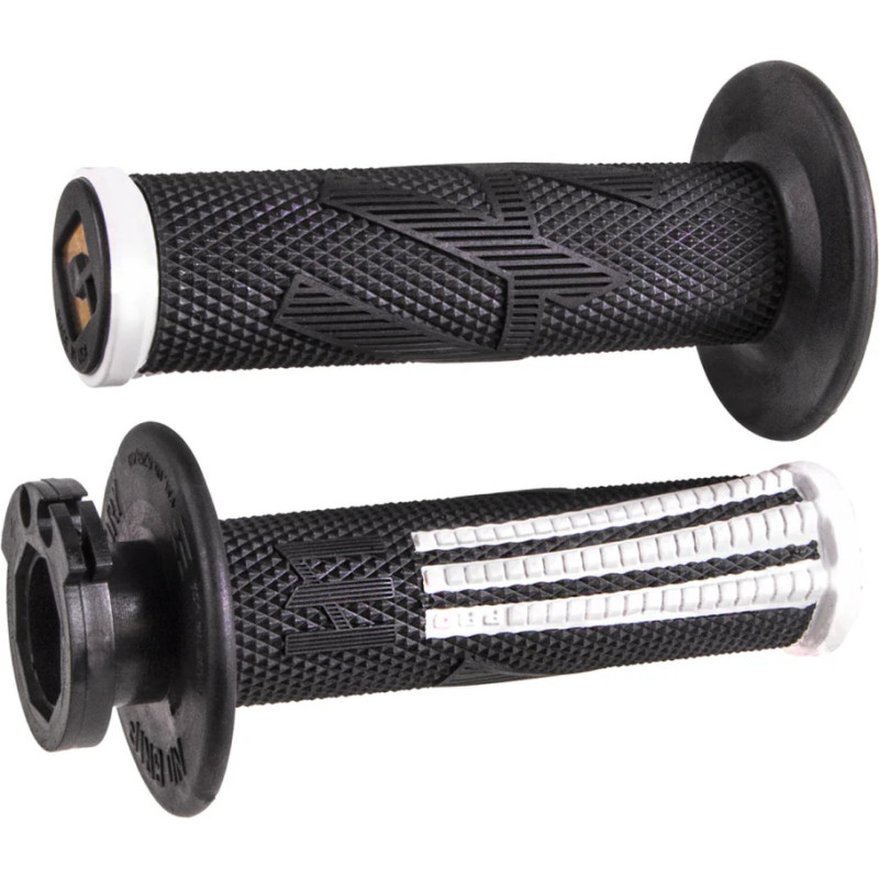 ODI EMIG PRO V2 Lock-On Grip BLACK / White