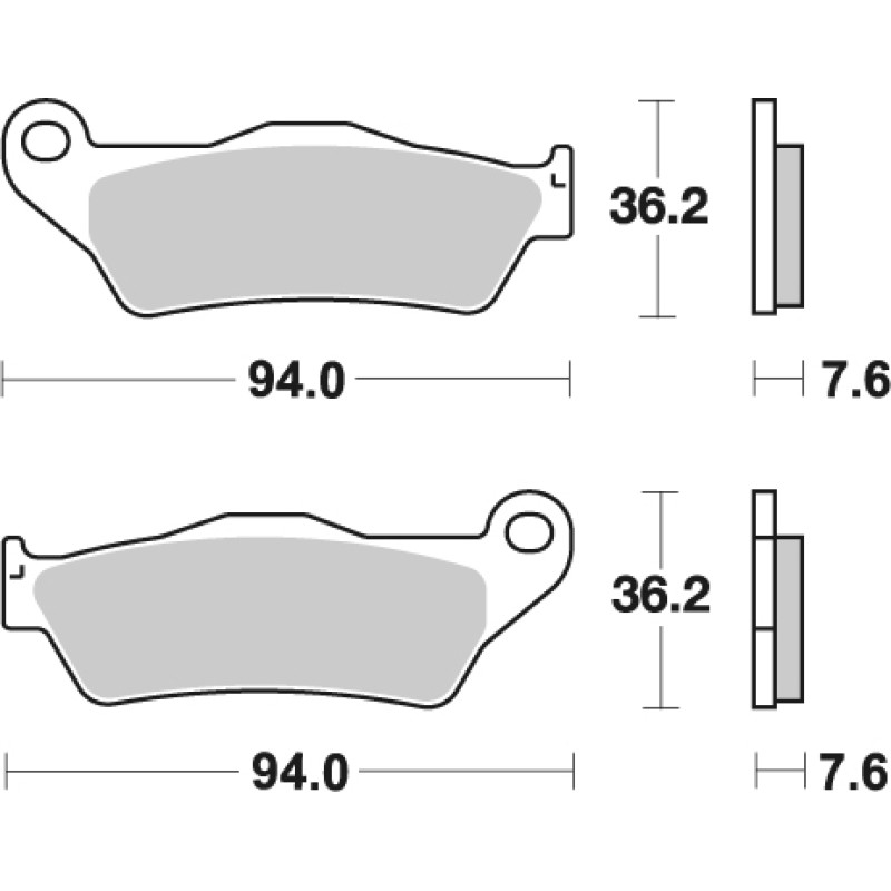 SBS Brakepads Ceramic