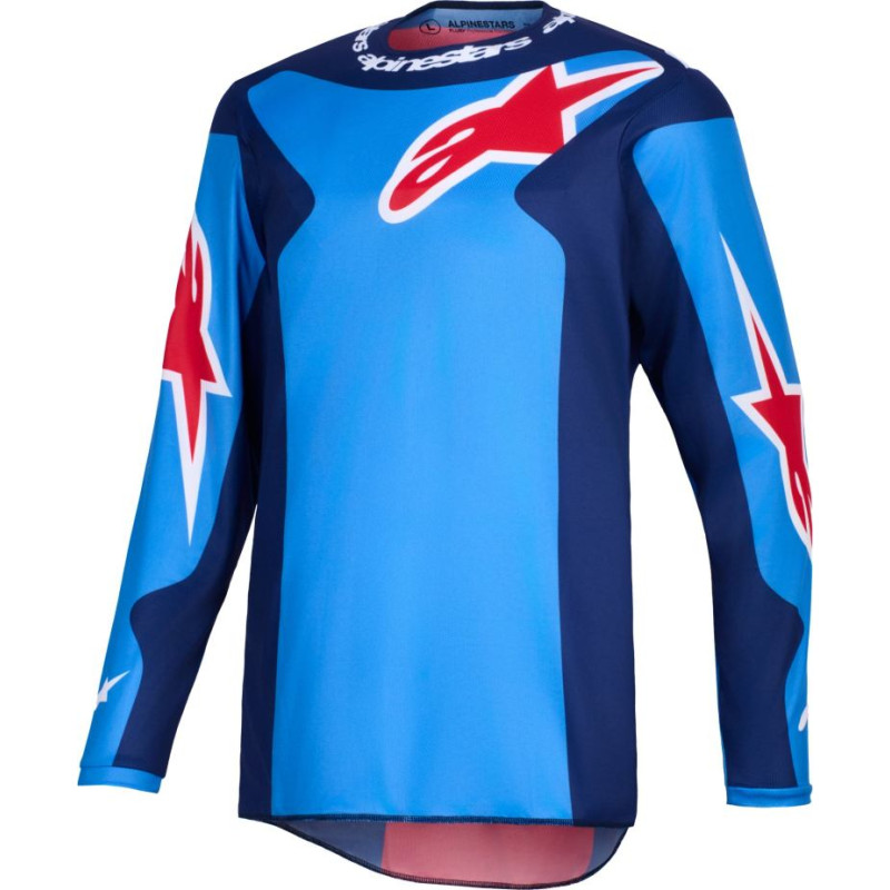 Alpinestars Jersey Fluid Grid Blue/Red