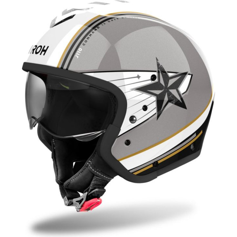 Airoh Helmet J 110 Command Gold Glitter