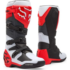 FOX COMP SHOES WHITE/FLUO RED