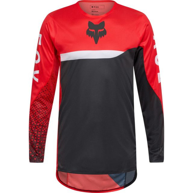 FOX SWEATSHIRT FOX FLEXAIR FRACTURE FLUO RED