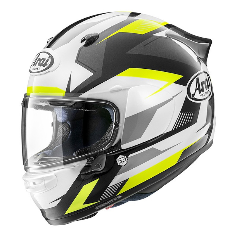 Arai aizsargķivere Quantic Supra Yellow M