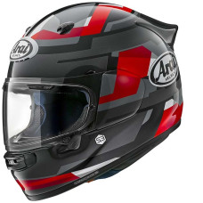 ARAI aizsargķivere Quantic_Abstract Red_M