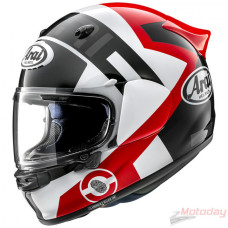 Arai aizsargķivere Quantic Space Red M
