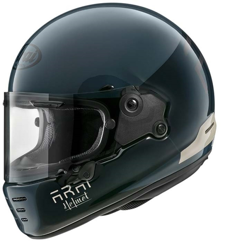 Aizsargķivere ARAI Concept-XE React Blue, M ( ECE 06 )
