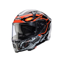Aizsargķivere AVALON X GURKHA BLACK/GREY/ORANGE FLUO TG: M