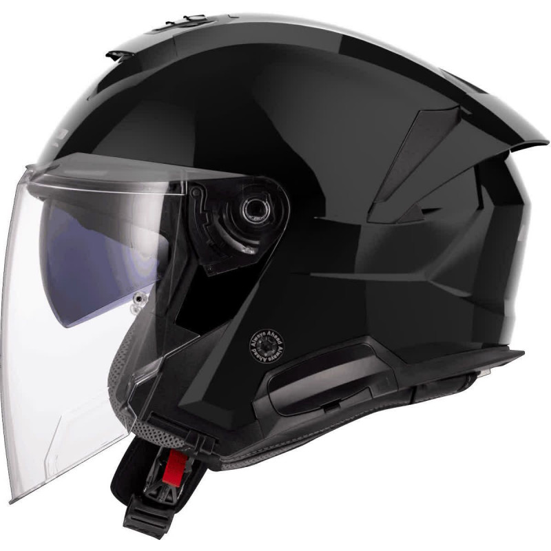LS2 aizsargķivere OF618 Verso II Solid Gloss Black L