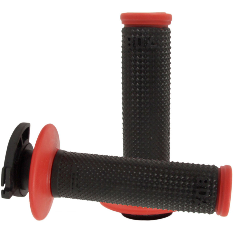 Pro Grip krosa rokturu kompl. srkans/melns 22/25mm