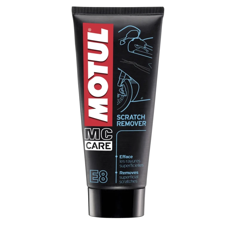 Scratch Remover E8, moto kopšanas līdzeklis.