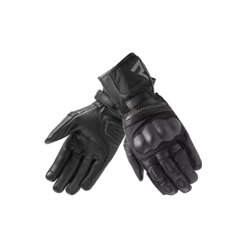 Rebelhorn ādas cimdi PATROL Long Black, M