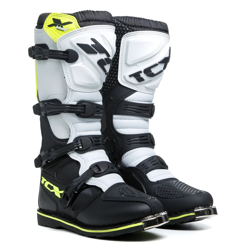 Zābaki TCX X-BLAST BLACK/WHITE/YELLOW FLUO, 43